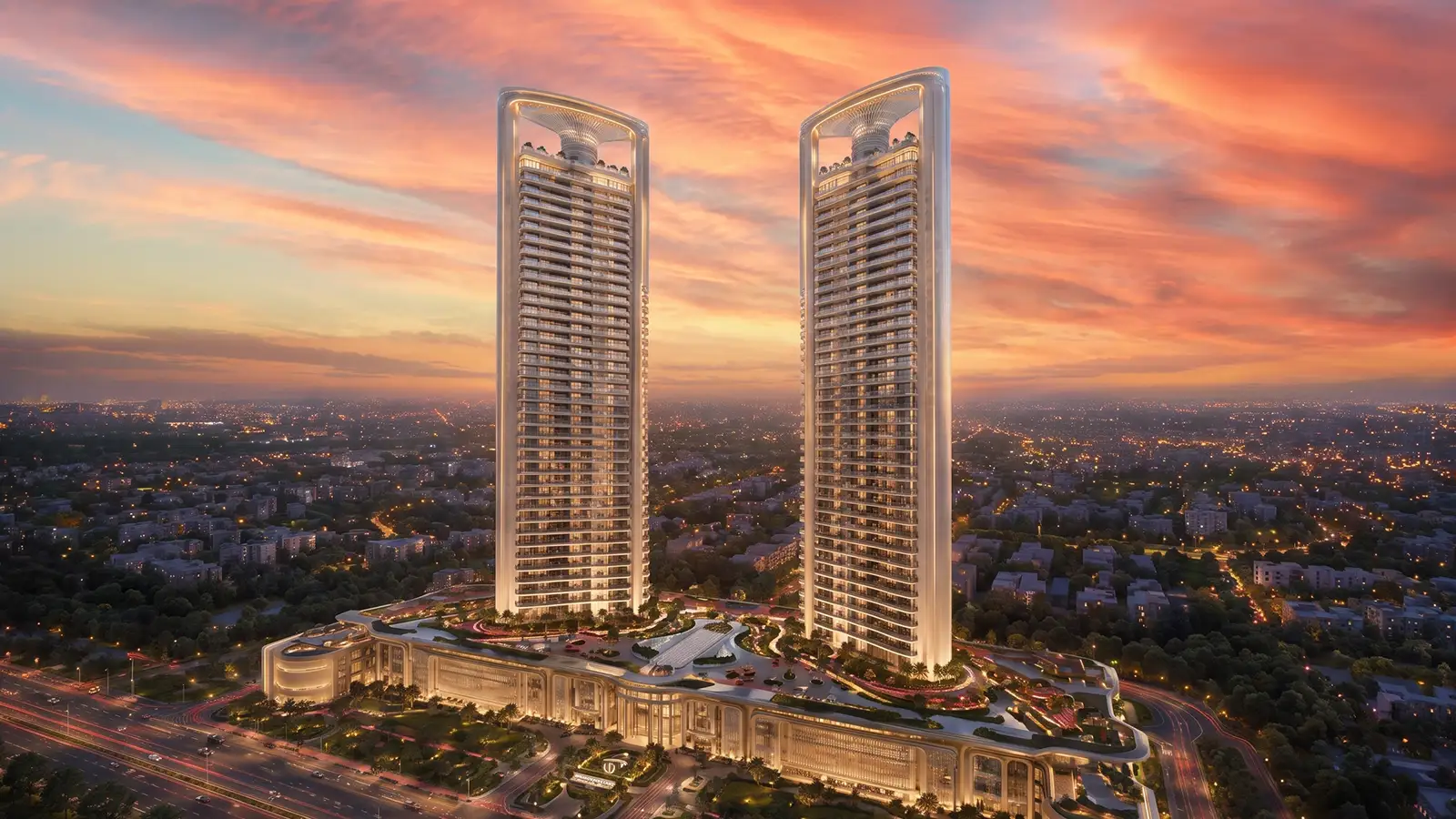 Brabus Residences Landscape Render